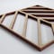 Ekena Millwork Extra Small Genoa Decorative Fretwork Wood Wall Panels, Hickory, 7 3/8"W x 7 3/8"H x 3/8"T WALW08X08X0375GNAHI - alternate 6